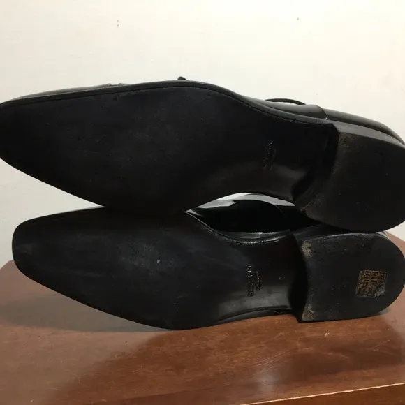 Magnanni Saks Fifth Avenue Collection Men’s Jadiel Patent CapToe Oxfords Size8.5