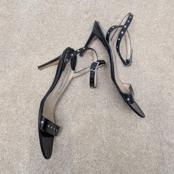 Manolo Blahnik Strappy studded Heels