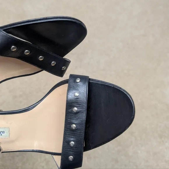 Manolo Blahnik Strappy studded Heels