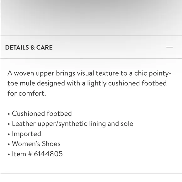 Marc Fisher Garren Pointed Toe Mule