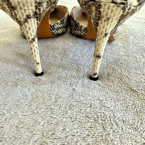 Marc Fisher Animal Print Pointed Toe D’Orsay Pumps