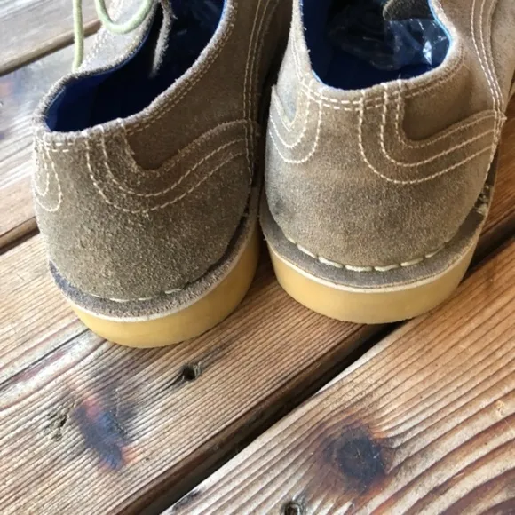 Mark Nason for Sketchers Cool Tan Suede Lace Up Oxfords