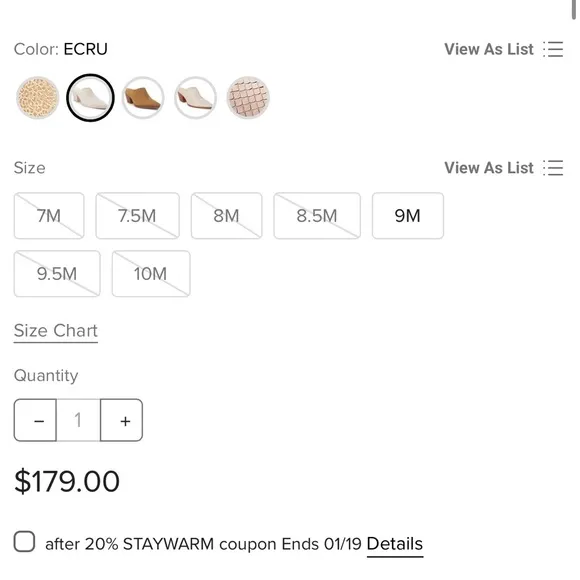 Matisse Cammy Suede Cream Ecru Mules