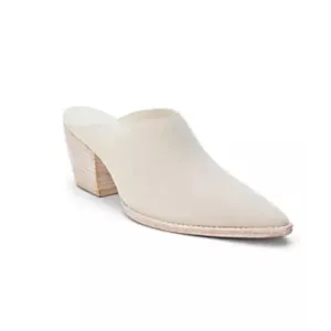 Matisse Cammy Suede Cream Ecru Mules