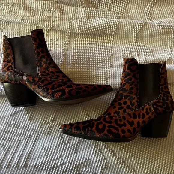 MATISSE Caty Western Boots LEOPARD‎
