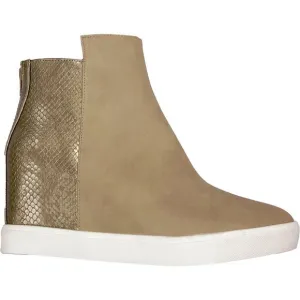 Matisse Coconut Turning hidden Wedge Sneaker in natural tan beige size 7, 7.5