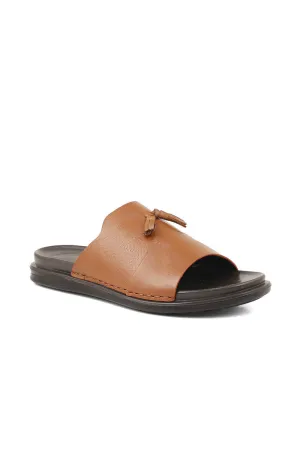 Men Casual Slipper M18038-Mustard