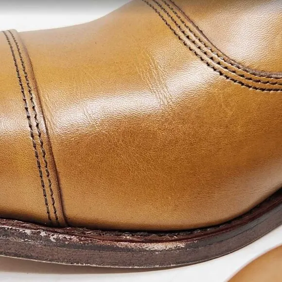 Men's 11 3E (X-Wide) Allen Edmonds Park Avenue oxfords in Walnut Brown 5956