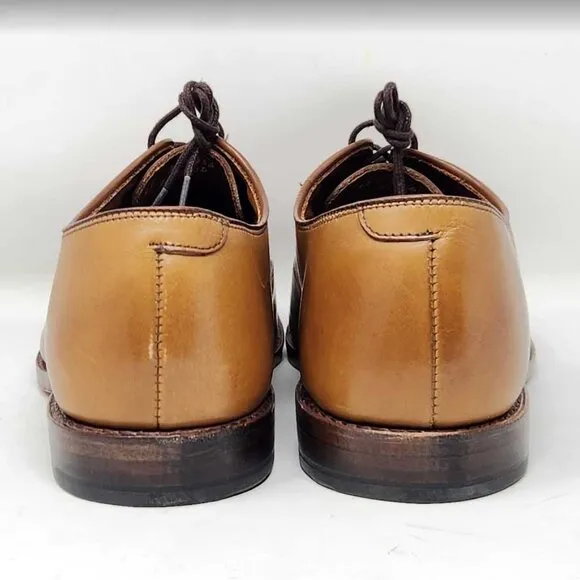 Men's 11 3E (X-Wide) Allen Edmonds Park Avenue oxfords in Walnut Brown 5956