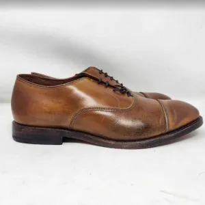Men's 8 3E (X-Wide) Allen Edmonds Park Avenue oxfords in Walnut Brown 5956