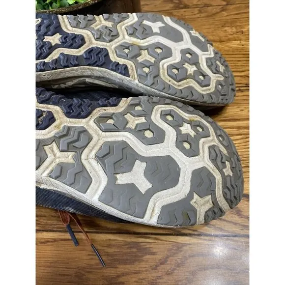 Men’s Brooks Caldera 3 Athletic Trail Running Shoes Size 11.5 Gray Blue Brown