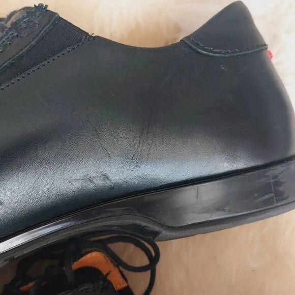 Men's Coach Corwin Black Leather Oxfords Size 10.5 Dress Shoe
