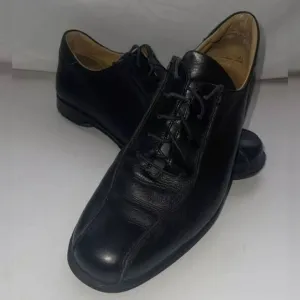 Men's Coach Corwin Black Leather Oxfords Size 10.5 Dress Shoe