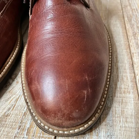 Men's Johnston &amp; Murphy Barlow Plain Toe Oxfords, 20-4870 Dark Tan Size 9.5