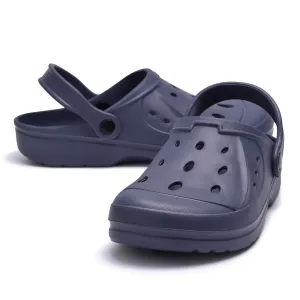 Mens Navy Clogs
