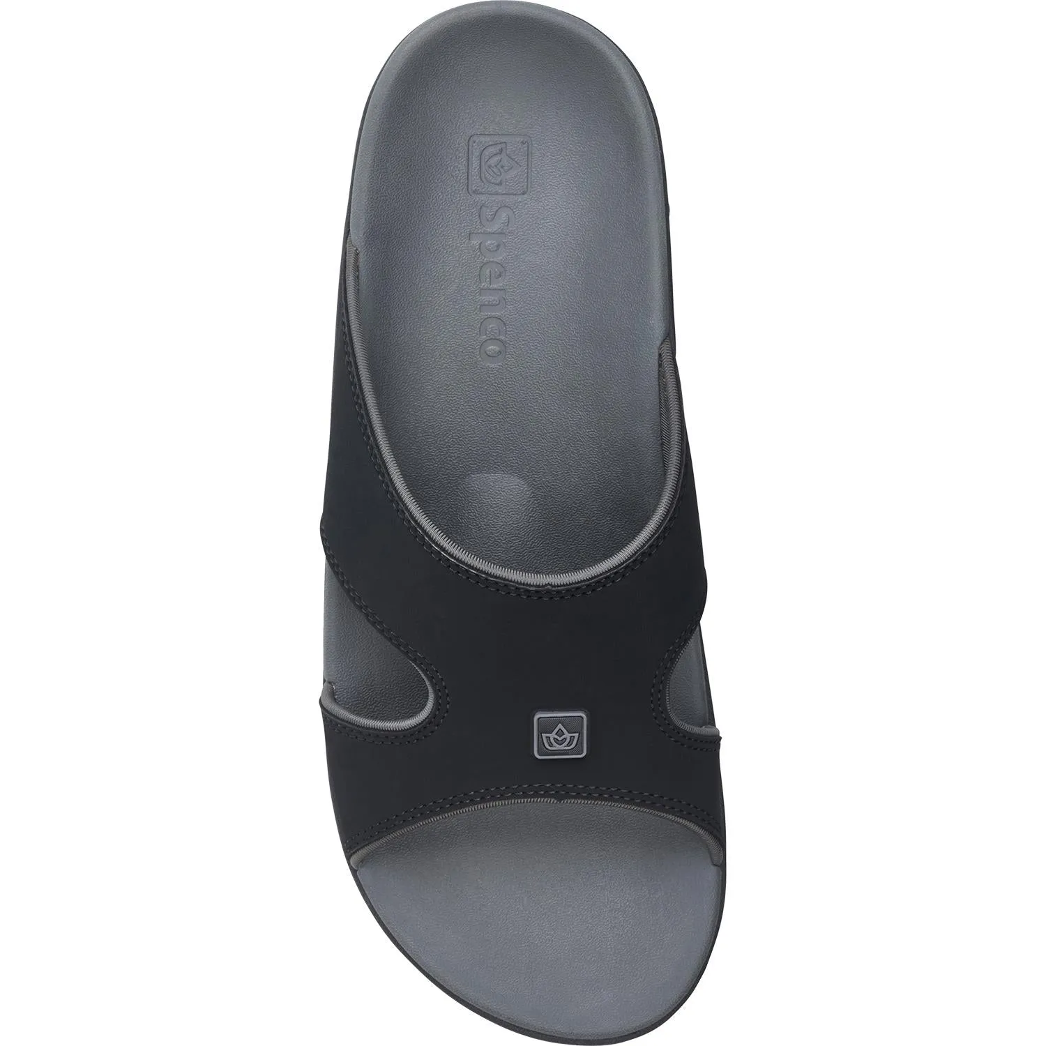 Men's Spenco Kholo Plus Carbon/Pewter Synthetic