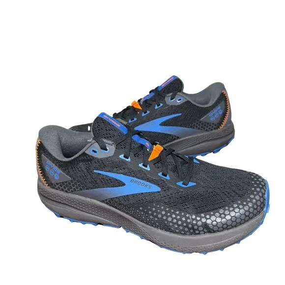 Men’s brooks divide 3 athletic trail hiking shoes size 9 black/blue