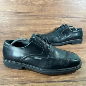 MEPHISTO Black Leather Oxfords Dress Shoes Men’s Size 10