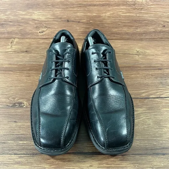MEPHISTO Black Leather Oxfords Dress Shoes Men’s Size 10