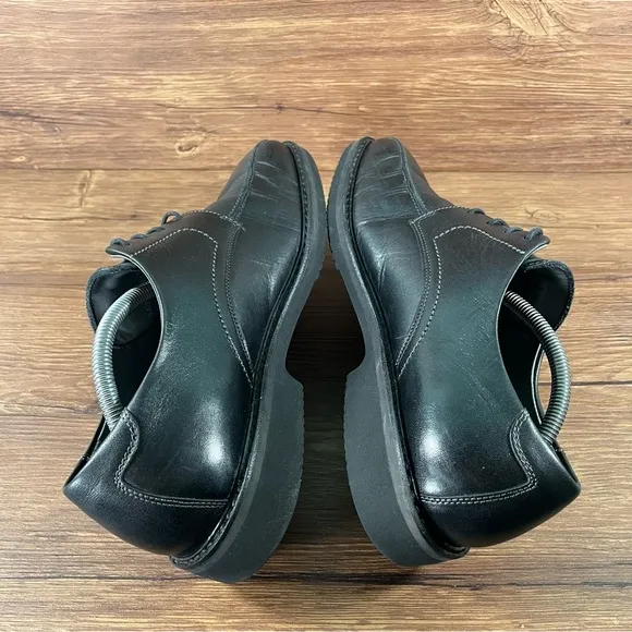 MEPHISTO Black Leather Oxfords Dress Shoes Men’s Size 10