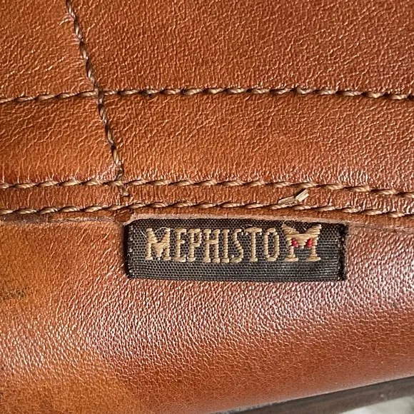Mephisto Men’s Good Year Welt Gallo Brown Leather Lace Up Dress Oxfords Size 15