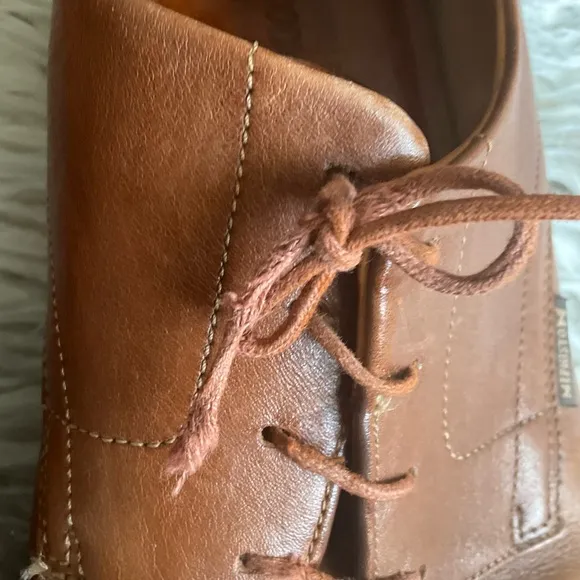 Mephisto Men’s Good Year Welt Gallo Brown Leather Lace Up Dress Oxfords Size 15