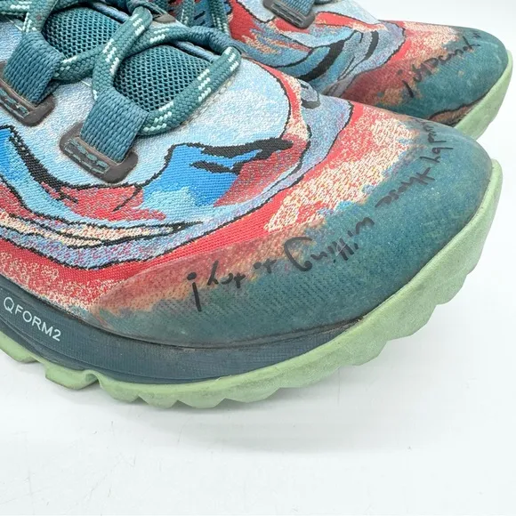 Merrell Antora X Trail Sisters Trail-Running Athletic Shoes Vibram In Blue - 8.5