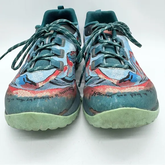 Merrell Antora X Trail Sisters Trail-Running Athletic Shoes Vibram In Blue - 8.5