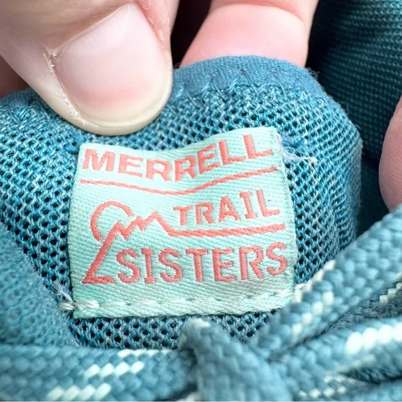 Merrell Antora X Trail Sisters Trail-Running Athletic Shoes Vibram In Blue - 8.5