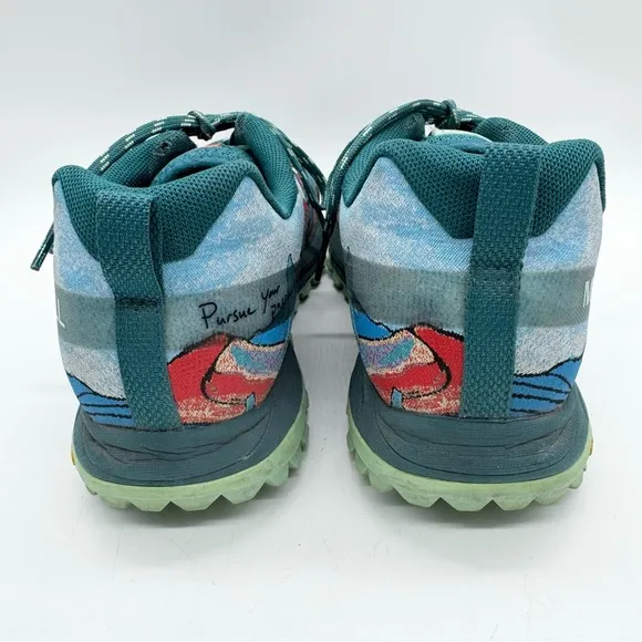Merrell Antora X Trail Sisters Trail-Running Athletic Shoes Vibram In Blue - 8.5