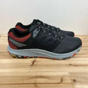 Merrell Nova 3 Hiking trail running shoes Mens 14 Black Grey Orange NEW