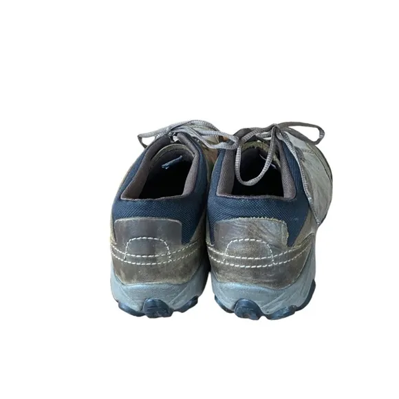 Merrell Quartz Brindle grey two toned vibram trail walking hiking shoes size 8.5