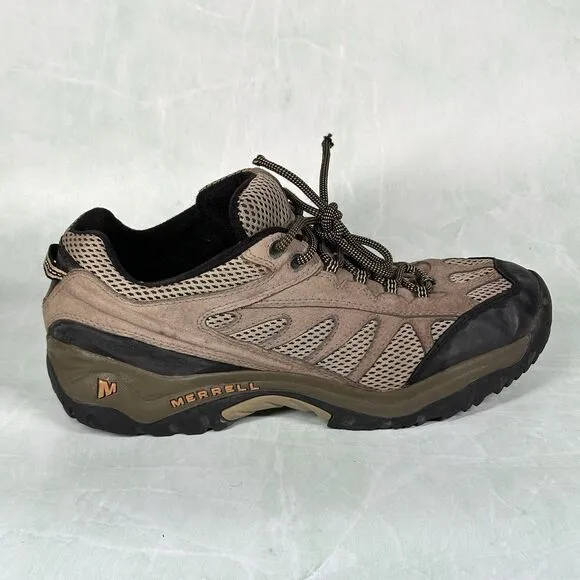 Merrell Shoes Men's Size 13 Ventilator Hiking Trail Walnut Brown Outdoor