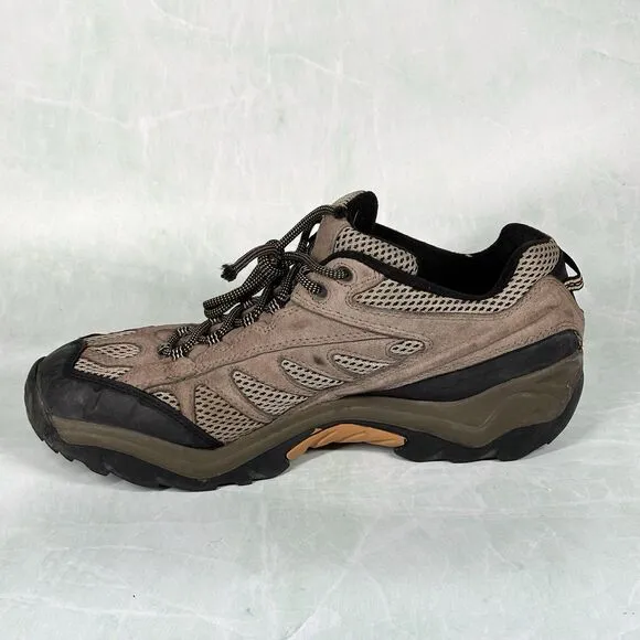 Merrell Shoes Men's Size 13 Ventilator Hiking Trail Walnut Brown Outdoor