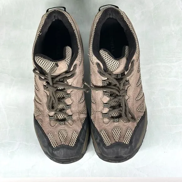 Merrell Shoes Men's Size 13 Ventilator Hiking Trail Walnut Brown Outdoor