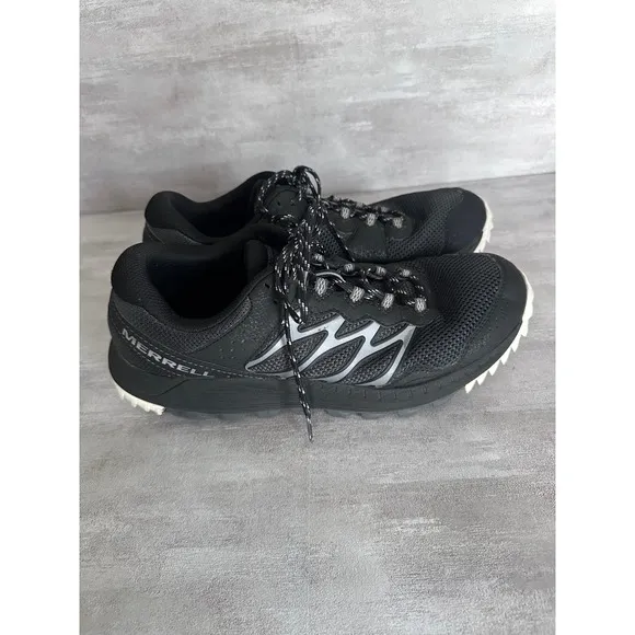 Merrell Trail Glove Running Shoes Lightweight Breathable Black Mens 11.5