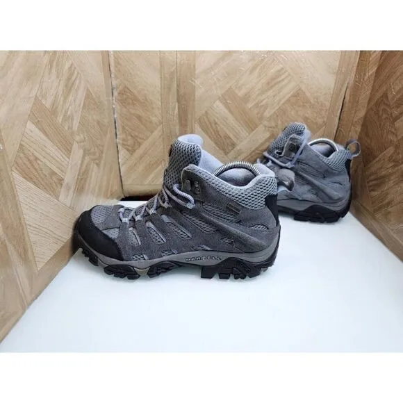 Merrell Women's Hiking Trail Mid Gray Shoes Size 9.  314