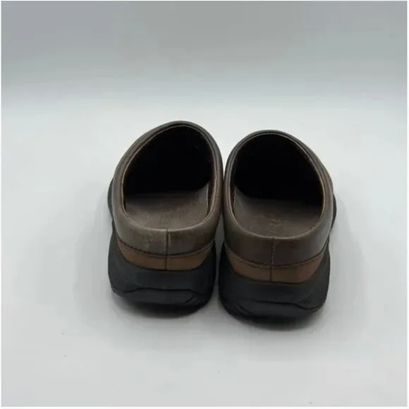 Merrell Women's Jungle Primo Dark Brown Leather Suede Moc Slide Mules Size 5.5