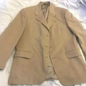 Methode Mens Suit Jacket suede like material no material listed. Size 42R
