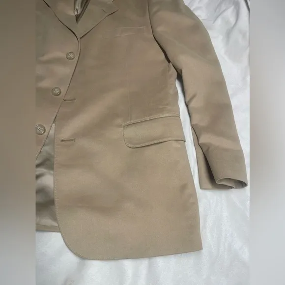 Methode Mens Suit Jacket suede like material no material listed. Size 42R