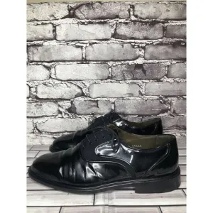 Mezlan Opera Black Patent Exquisite Upscale Designer Tuxedo Oxfords Shoes Men 11
