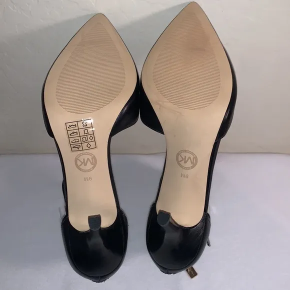 Michael Kors Brand New Size 9M Black Ankle Strap Gorgeous Heels