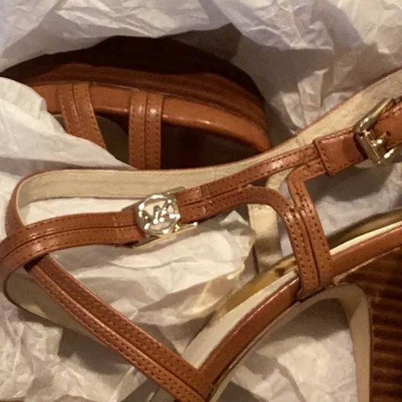 Michael Kors Tan High Heel Strappy Heels