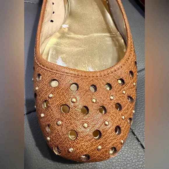 Michael MK flat brown shoes size 9