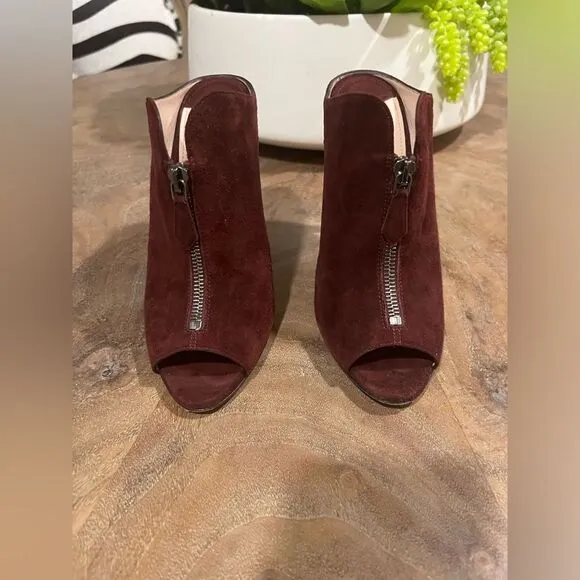 Miu Miu suede mules size 38 (7.5 US)