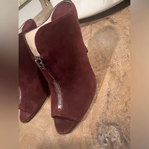 Miu Miu suede mules size 38 (7.5 US)