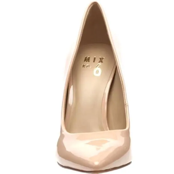 Mix No.6 Danyah-C Women's Nude Maple Sugar Pointed Toe Heel Pumps Size 10