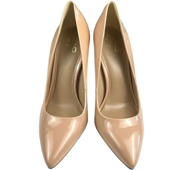 Mix No.6 Danyah-C Women's Nude Maple Sugar Pointed Toe Heel Pumps Size 10