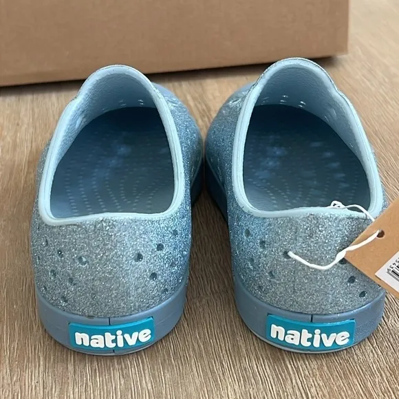 Native Jefferson Bling Air Bling Oxygen Blue Toddler Child 11