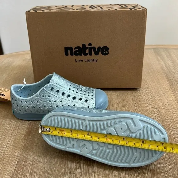 Native Jefferson Bling Air Bling Oxygen Blue Toddler Child 11
